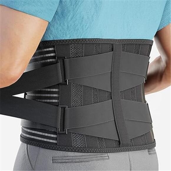 Modvel Back Braces for Lower Back Pain Relief with 6 Stays, Breathable Back - Picture 14 of 14